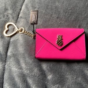 Victoria’s Secret mini wallet bright pink tag still attached